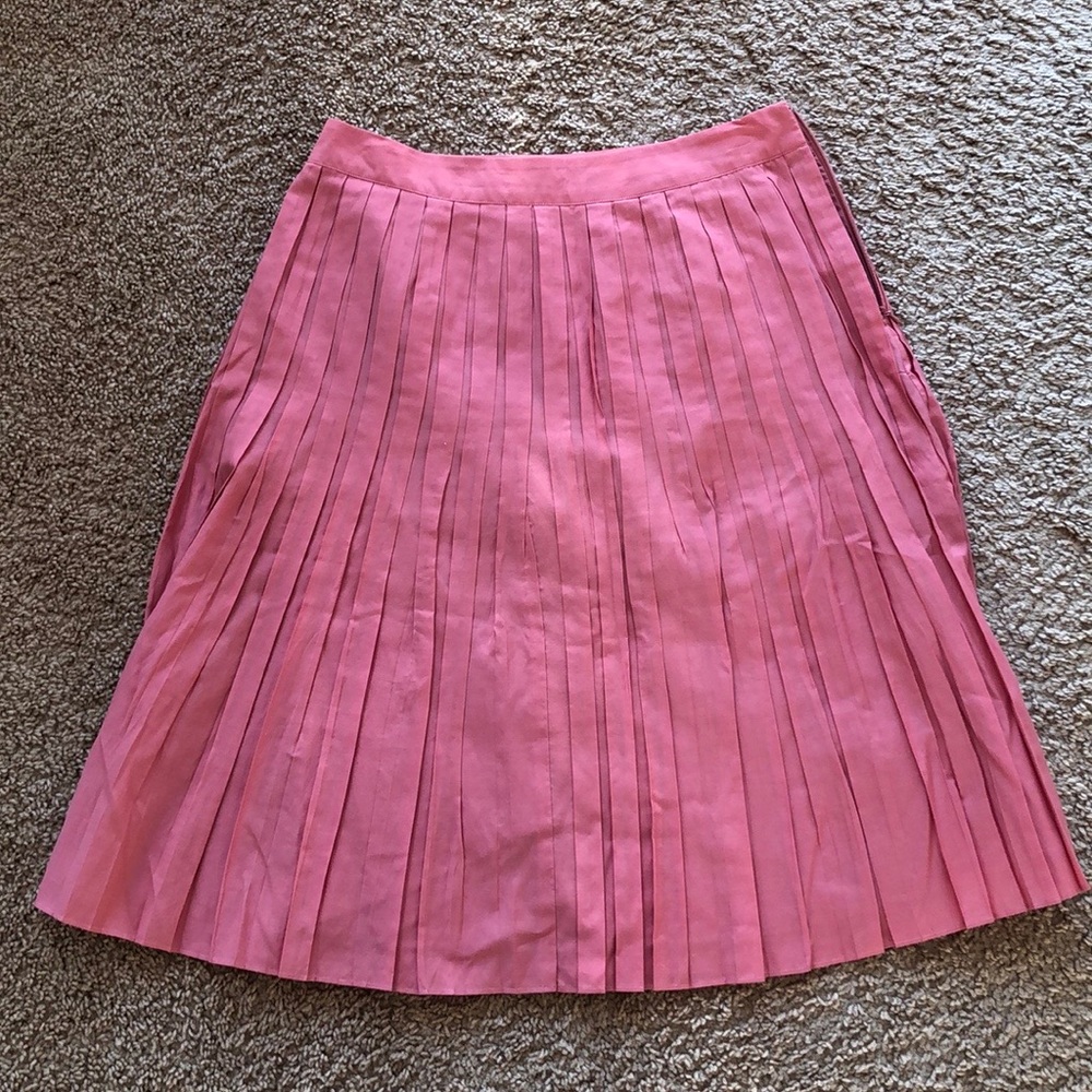 🌿🌿Talbots Pink Cotton/Poly Skirt-Sz 2